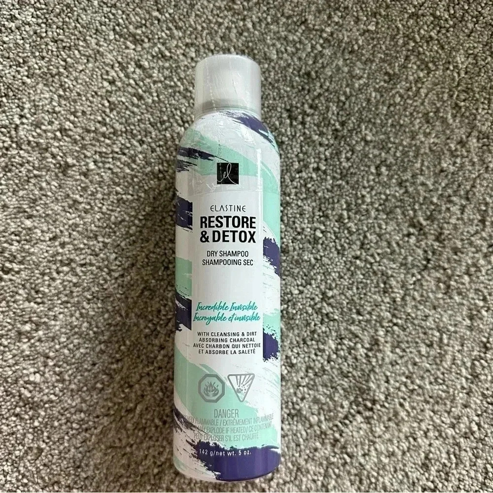 AVON Elastine Restore & Detox Dry Shampoo Incredible Invisible BRAND NEW